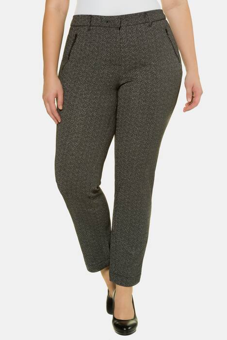 Hose Sophie, Metallic-Effekt, schmales Bein,SOPHIE