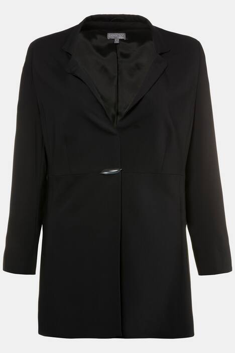 Decorative Button Long Sleeve Blazer