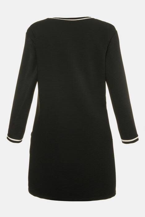 Jerseykleid, leicht oversized, überschnittene Schulter