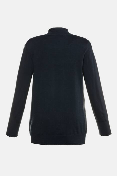 Cardigan, Sternen-Nieten, 2 Taschen, offene Form