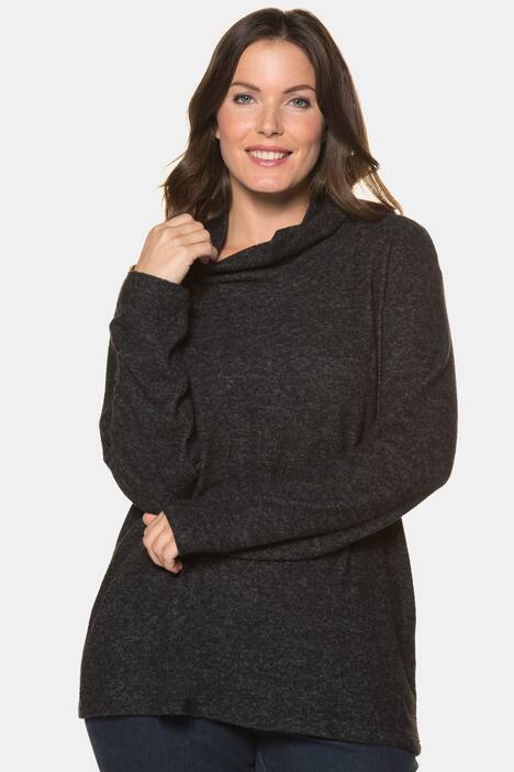 Sweater, weiter Rollkragen, Oversized, schön weich