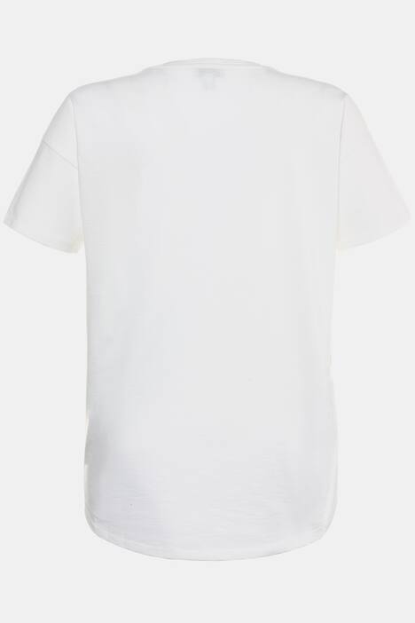 Shirt, Halbarm, Rundhalsausschnitt, Strassbesatz