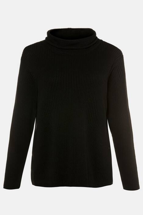 Eco Cotton Roll Neck Long Sleeve Sweater