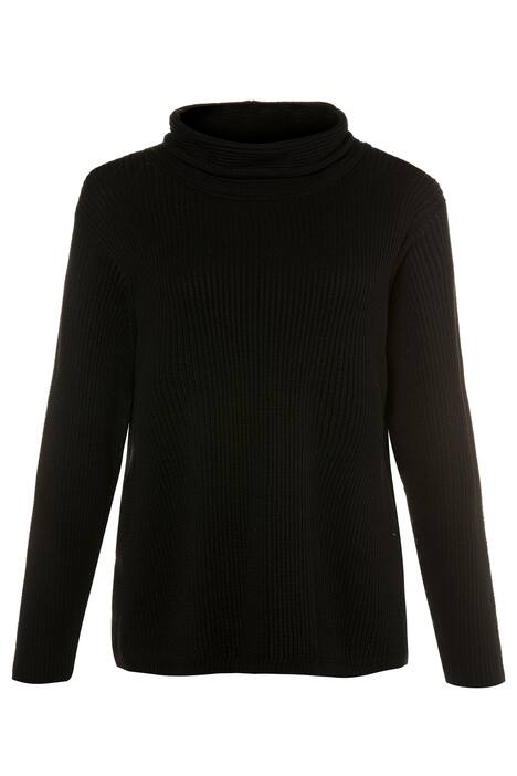 Eco Cotton Roll Neck Long Sleeve Sweater