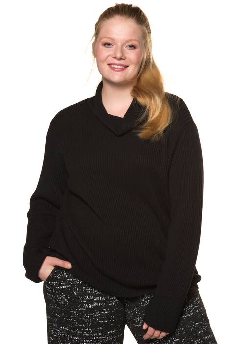 Eco Cotton Roll Neck Long Sleeve Sweater