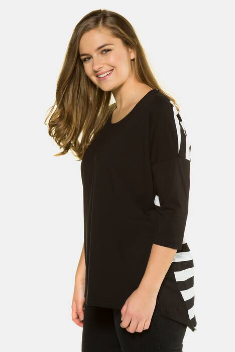 Eco Cotton Stripe Back Tee