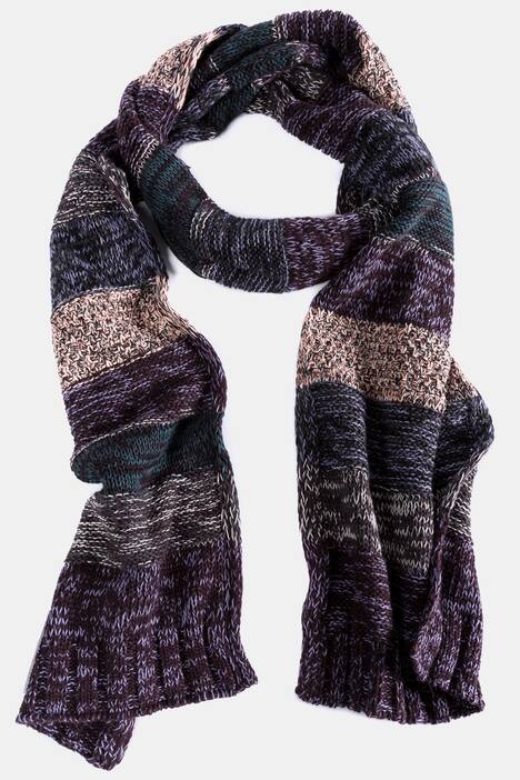 Eco Cotton Stripe Sweater Scarf