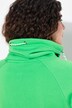 Sweat-shirt à large col montant, poches et manches longues raglan
