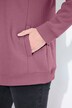 Sweat-shirt à large col montant, poches et manches longues raglan