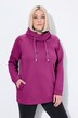 Sweatshirt, weiter Stehkragen, Taschen, Raglan-Langarm