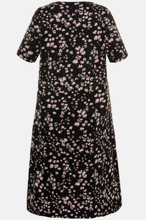 Kleid, geblümt, Halbarm