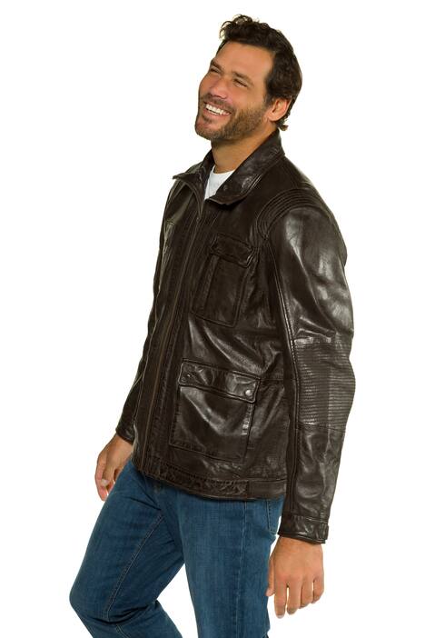 Vintage Look Leather Jacket