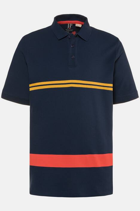 Poloshirt, Ringel, Piqué, Halbarm.