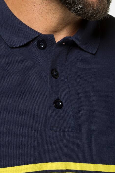 Poloshirt, Ringel, Piqué, Halbarm.