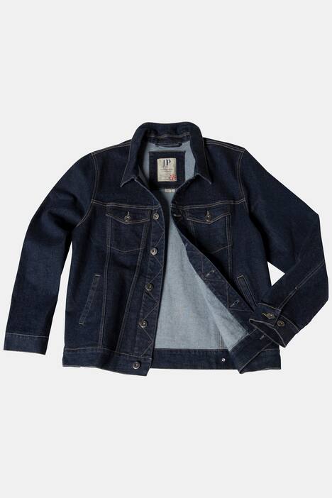 Jeansjacke Superstretch, Metallic-Knöpfe, Manschetten