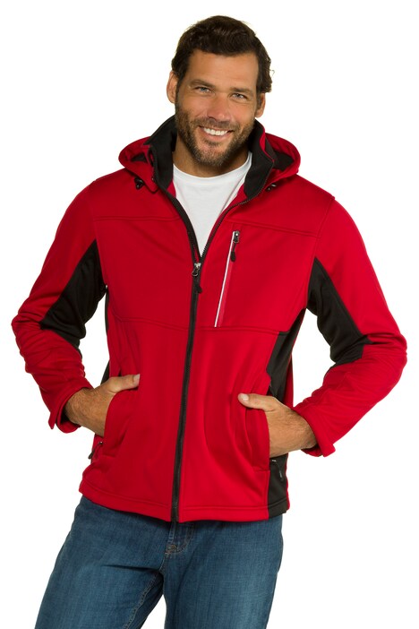 Softshellová bunda, větru a voděodolná, do velikosti 8XL