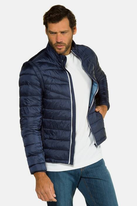 2-in-1-Jacke, Techno-Daunenwattierung
