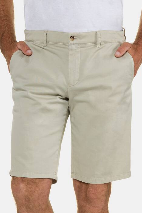 Chino-Bermuda, elastischer Innenbund, Regular Fit