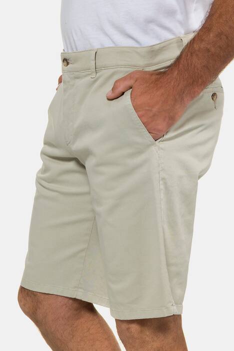 Chino-Bermuda, elastischer Innenbund, Regular Fit