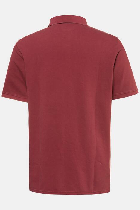 Poloshirt, Piqué, Pocket mit Knopf, gerippte Abschlüsse