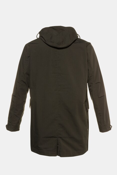 Contrast Camo Lined Parka