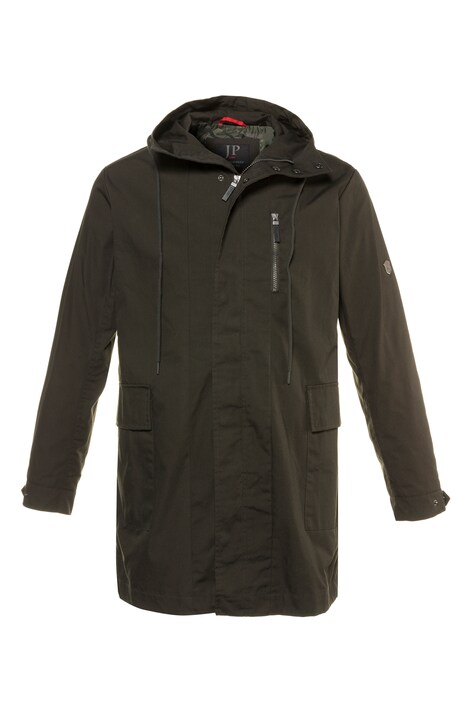 Contrast Camo Lined Parka
