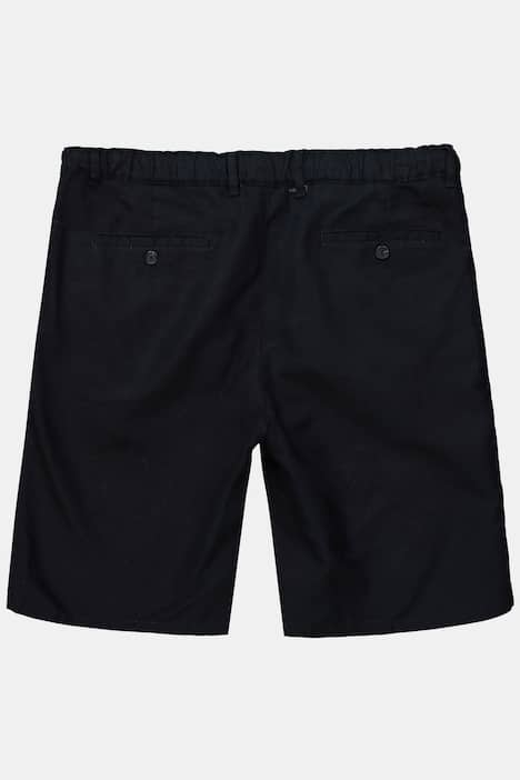 Linen Blend Bermuda Shorts