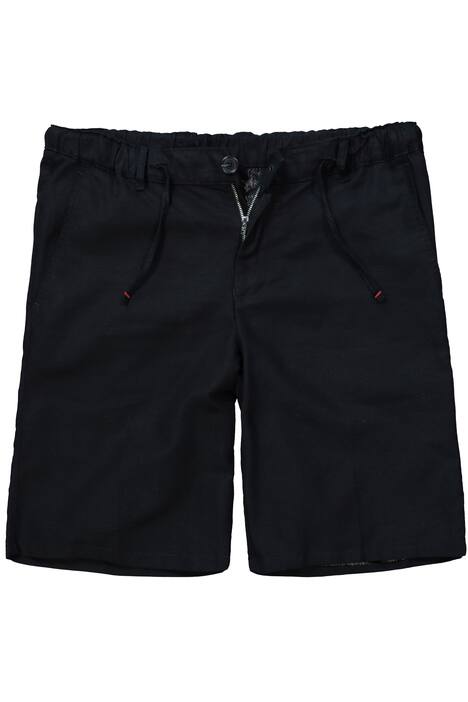 Linen Blend Bermuda Shorts