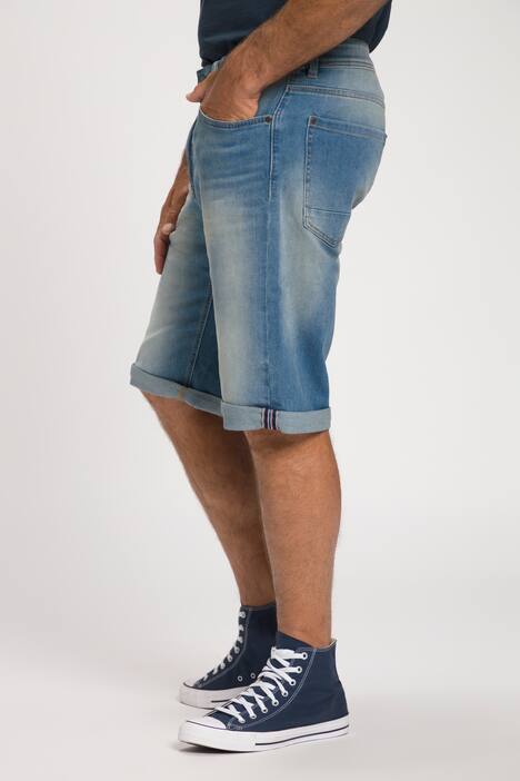 Bermuda, Superstretch-Denim, 5-Pocket