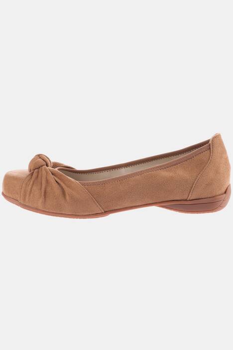 Ballerinas, Zierknoten, gesteppter Einstieg, Weite H