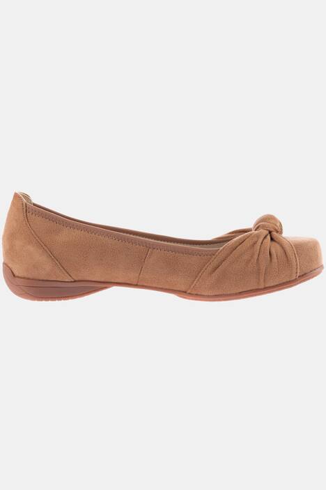 Ballerinas, Zierknoten, gesteppter Einstieg, Weite H