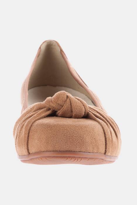 Ballerinas, Zierknoten, gesteppter Einstieg, Weite H