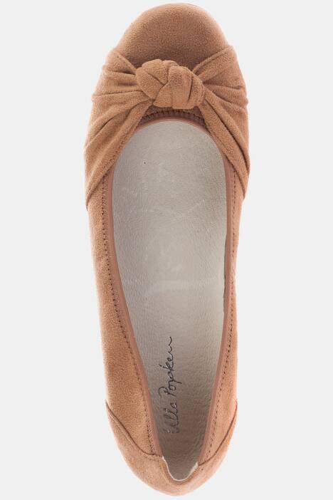 Ballerinas, Zierknoten, gesteppter Einstieg, Weite H