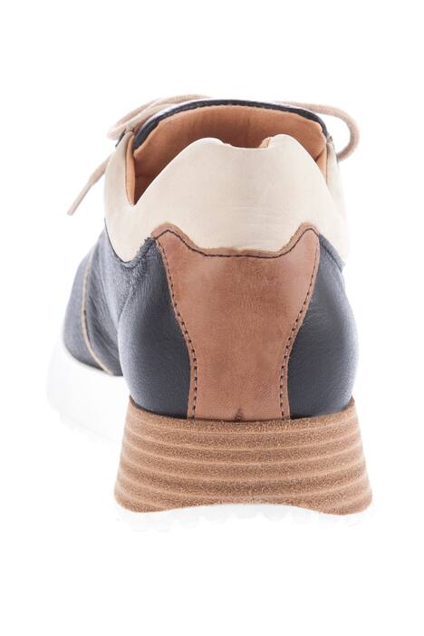 Schuhe, heller Einstieg, Details in Holzoptik, Weite H