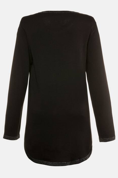 Pullover, Metallic-Kanten, Feinstrick, selection