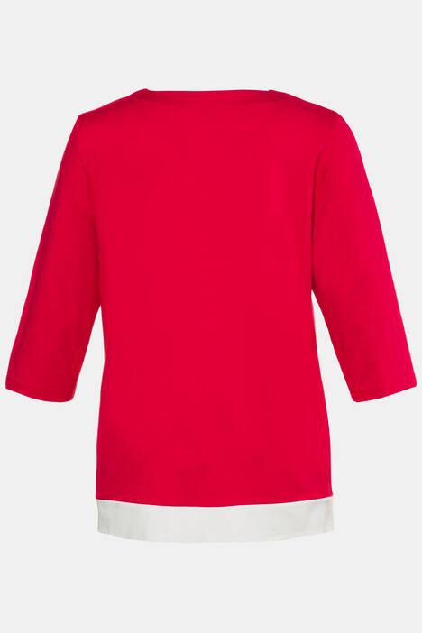 Shirt, unterlegte Zierfalte, Classic, selection