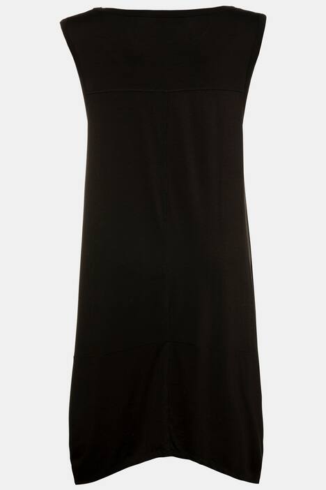 Kleid, Zipfelsaum, Stretchkomfort, ärmellos