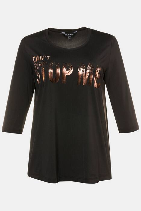 Can't Stop Me Round Neck Quick Dry Knit Top