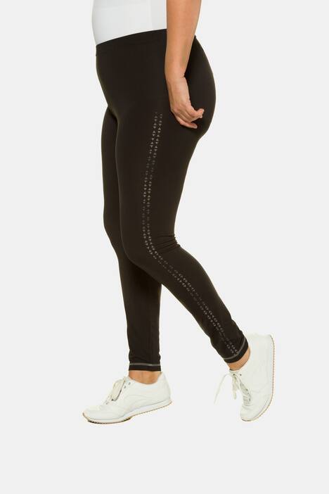 Leggings, Streifendruck, schnelltrocknend