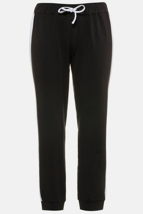 Jogginghose, Seitenstreifen, Gummibund, Bindeband