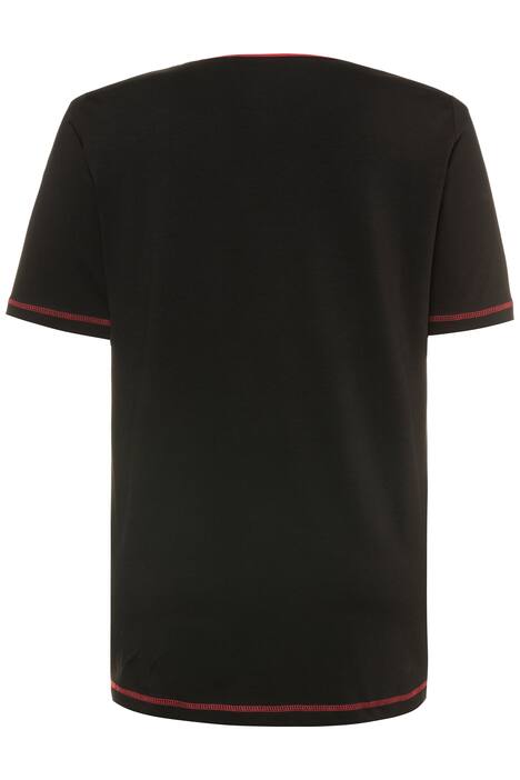 Two Tone Piped Classic Fit Stretch Tee