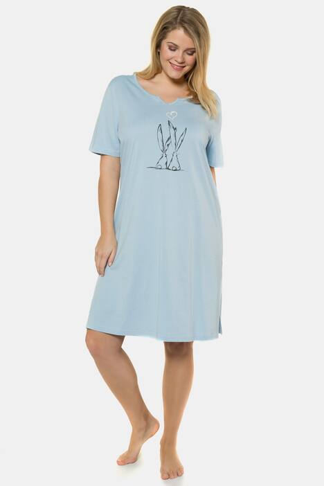 Bigshirts, 2er-Pack, Hasenmotiv/Hasenmuster
