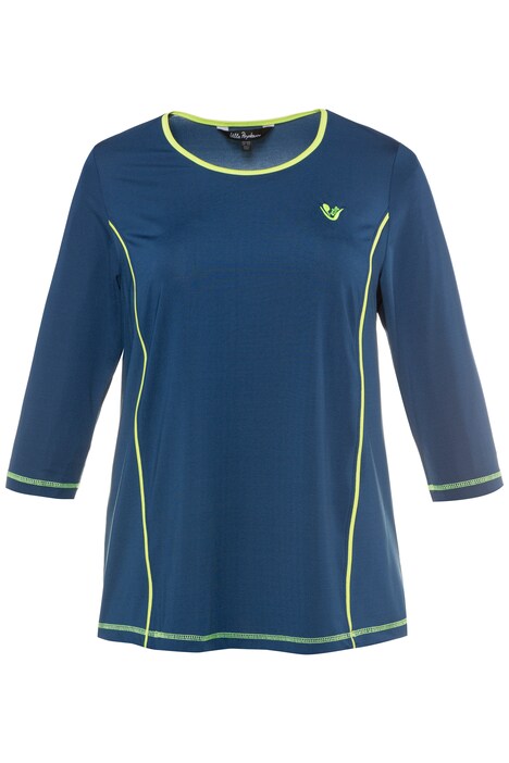 Quick Dry Princess Seam Piped Classic Fit Top