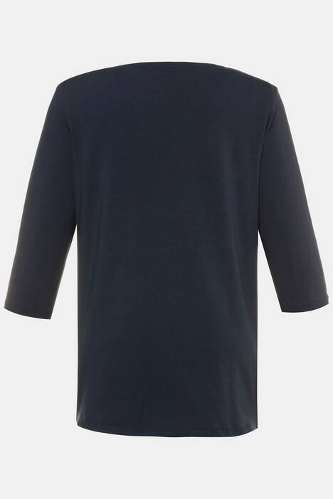 Shirt, Möwenmotiv, Classic, Glitzernieten, 3/4-Arm
