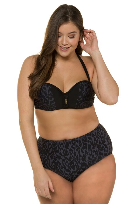 Leopard Print Lined Bikini Set