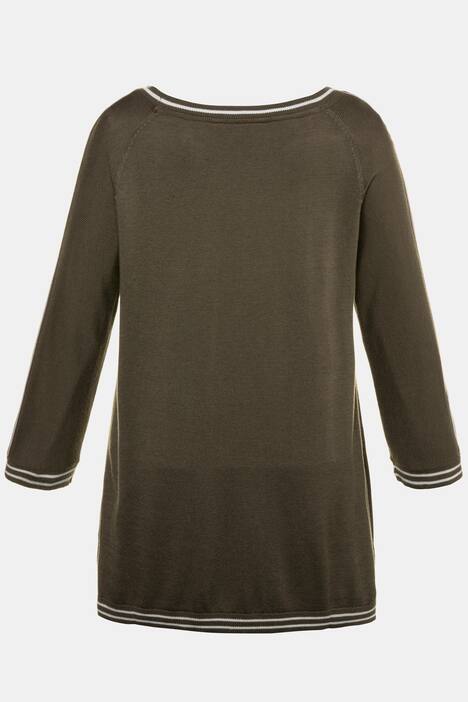 Pullover, Streifenbündchen, kuschelweich