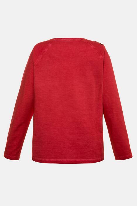 Sweatshirt, Sterne, Pailletten, reine Baumwolle