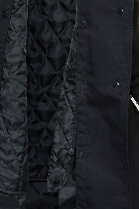 Trenchcoat, Bindegürtel, Futter ausknöpfbar, Gehschlitz