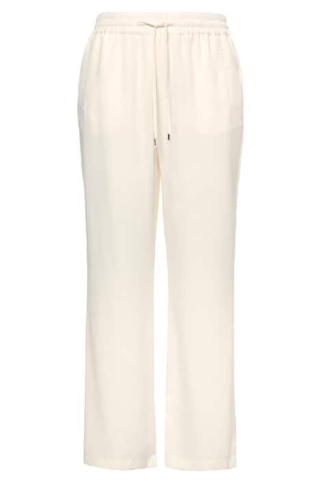 Drawstring Elastic Waist Marlene Mary Fit Pants