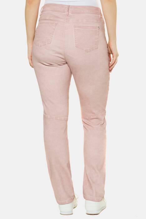 Röhrenjeans Sammy, Bikernähte, cold dyed, Ziernieten